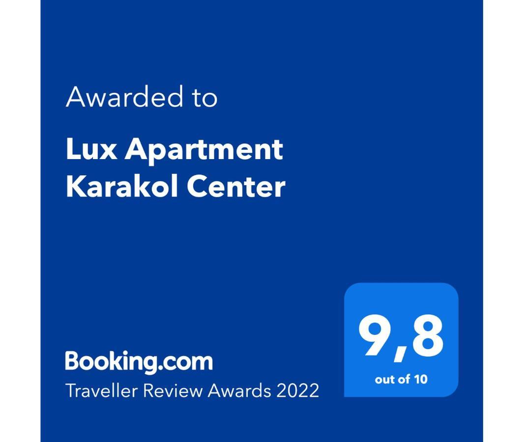 Lux Apartment Karakol Center Exterior photo